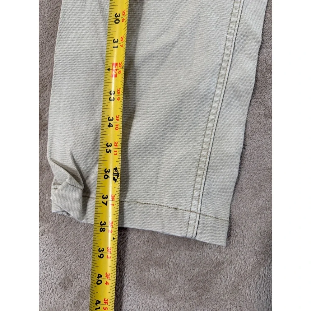 Faherty Pants Men's size 35(37)x28 White Beige‎ Stretch Casual Preppy